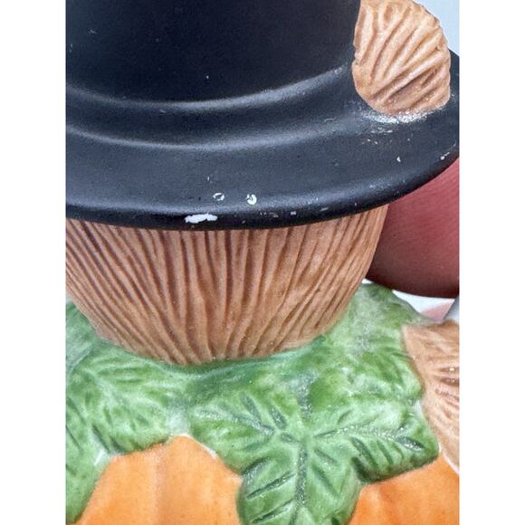 Vintage Halloween Home Interiors Pumpkin Patch Bears Set 1998 READ DETAILS - Picture 5 of 10